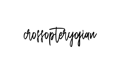 Handwritten Signature for Crossopterygian - Style 143 Online