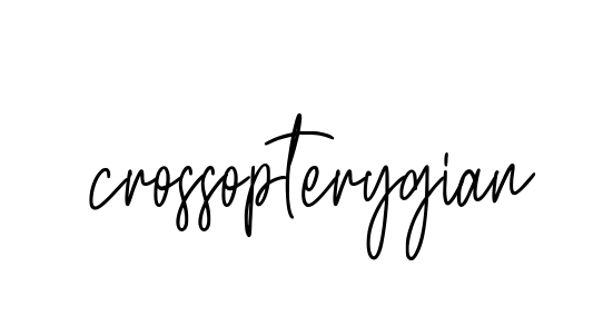 Handwritten Signature for Crossopterygian - Style 154 Online