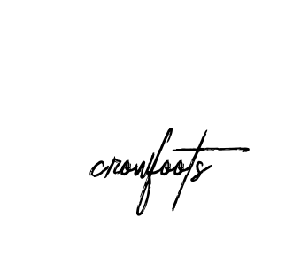 Crowfoots signature