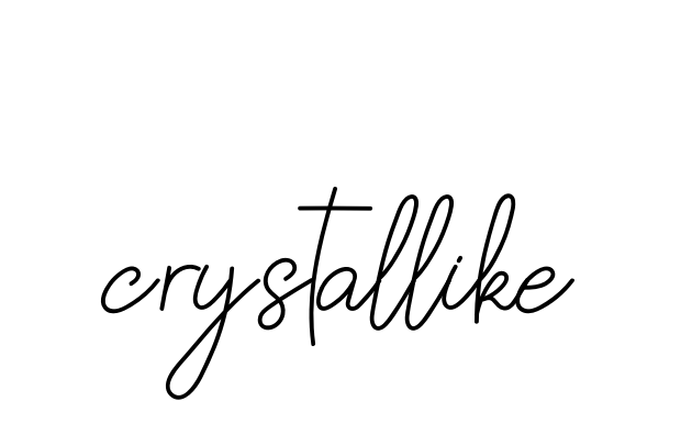 Handwritten Signature for Crystallike - Style 145 Online