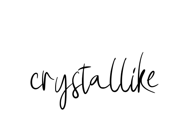 Handwritten Signature for Crystallike - Style 146 Online