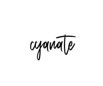 Cyanate signature
