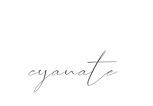 Cyanate signature