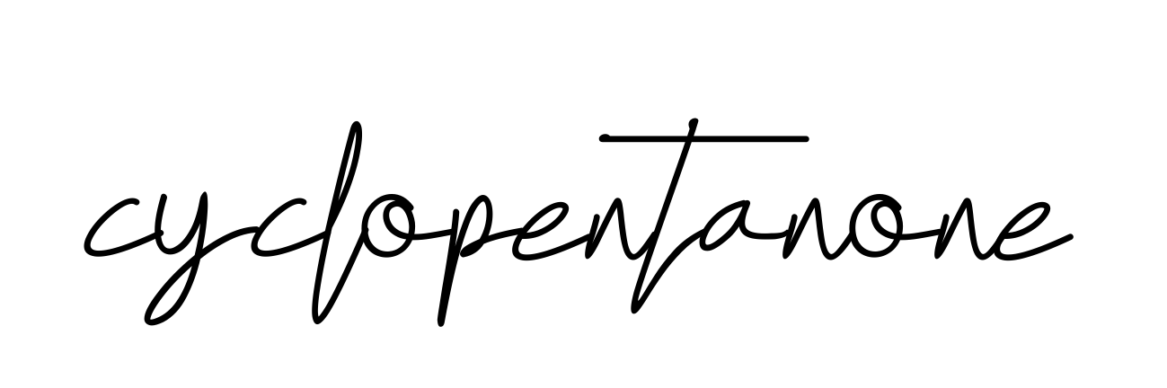 Cyclopentanone signature