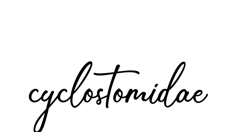 Cyclostomidae signature