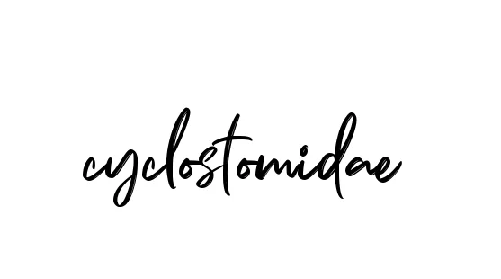 Cyclostomidae signature