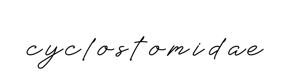Cyclostomidae signature