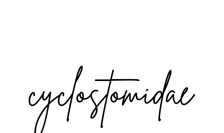 Cyclostomidae signature