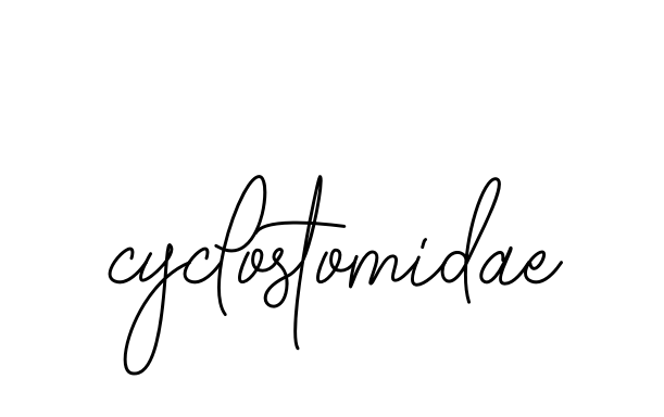 Cyclostomidae signature