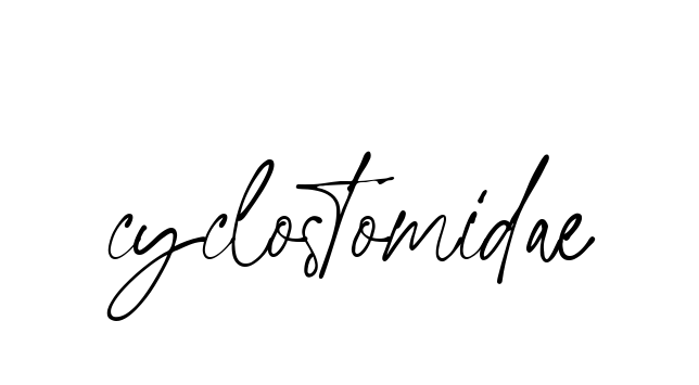 Cyclostomidae signature