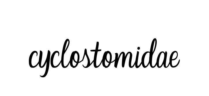 Cyclostomidae signature
