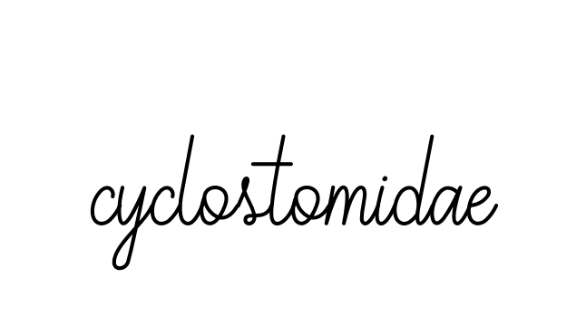 Cyclostomidae signature