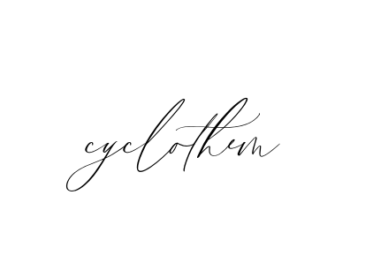 Handwritten Signature for Cyclothem - Style 134 Online