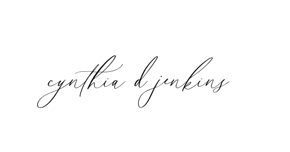 Handwritten Signature for Cynthia-d-jenkins - Style 134 Online