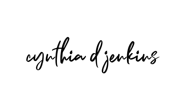 Handwritten Signature for Cynthia-d-jenkins - Style 141 Online