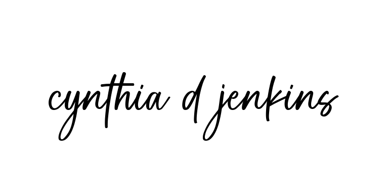 Handwritten Signature for Cynthia-d-jenkins - Style 142 Online