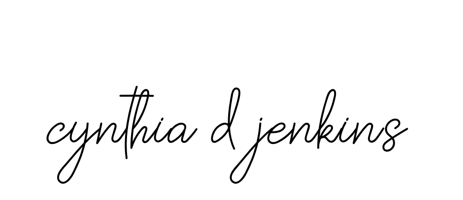 Handwritten Signature for Cynthia-d-jenkins - Style 145 Online