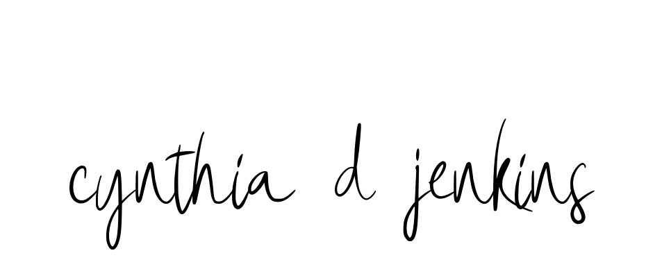 Handwritten Signature for Cynthia-d-jenkins - Style 146 Online