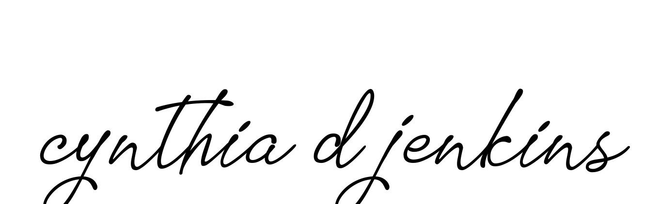 Handwritten Signature for Cynthia-d-jenkins - Style 151 Online