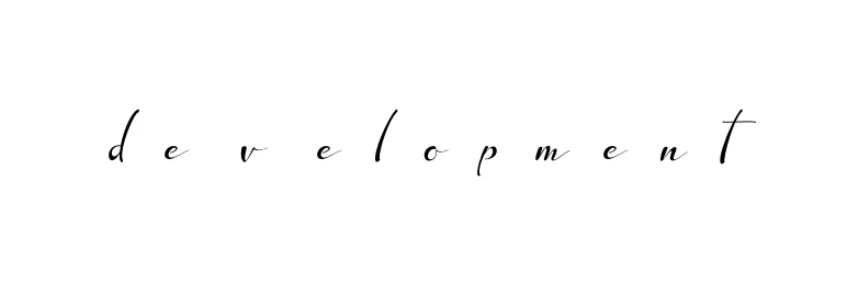 Handwritten Signature for D--e---v---e--l--o--p--m--e--n--t - Style 132 Online