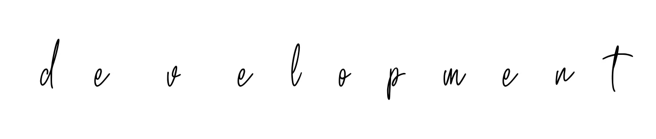 Handwritten Signature for D--e---v---e--l--o--p--m--e--n--t - Style 154 Online