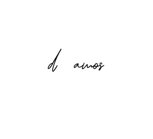Handwritten Signature for D-amos - Style 139 Online