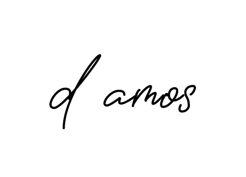 Handwritten Signature for D-amos - Style 150 Online