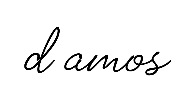 Handwritten Signature for D-amos - Style 151 Online