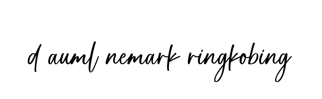 Handwritten Signature for D-auml-nemark-ringkobing - Style 142 Online