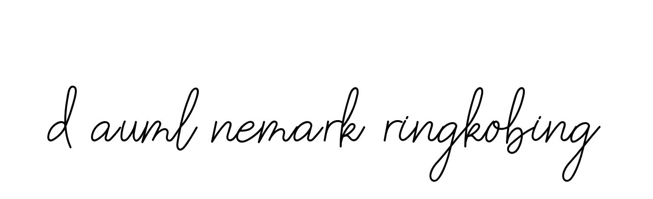 Handwritten Signature for D-auml-nemark-ringkobing - Style 145 Online