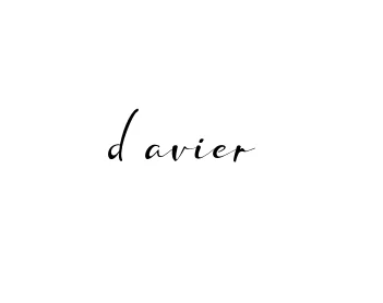 Handwritten Signature for D-avier- - Style 132 Online