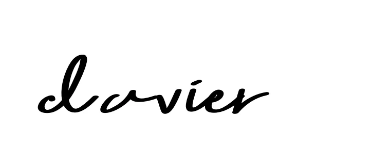 Handwritten Signature for D-avier- - Style 135 Online