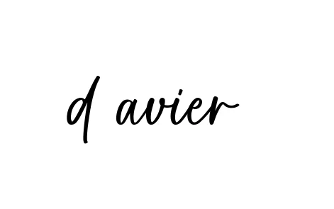 Handwritten Signature for D-avier- - Style 142 Online