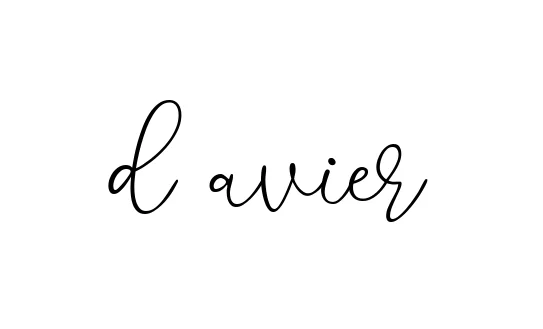 Handwritten Signature for D-avier- - Style 147 Online