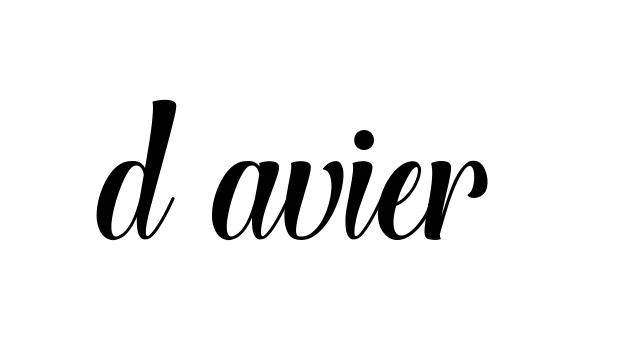 Handwritten Signature for D-avier- - Style 148 Online