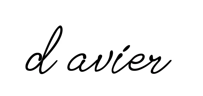 Handwritten Signature for D-avier- - Style 151 Online
