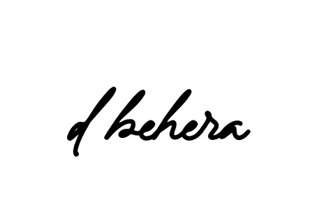 Handwritten Signature for D-behera - Style 138 Online