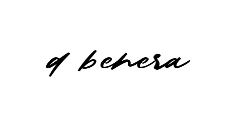 Handwritten Signature for D-behera - Style 140 Online