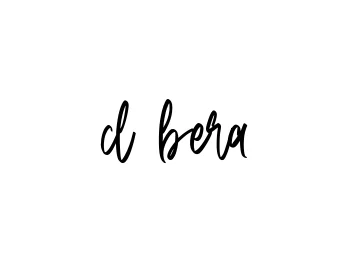 Handwritten Signature for D-bera - Style 143 Online