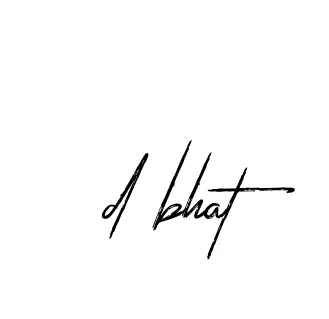 Handwritten Signature for D-bhat - Style 133 Online