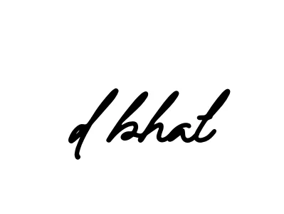 Handwritten Signature for D-bhat - Style 138 Online