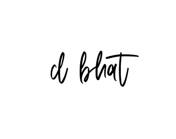 Handwritten Signature for D-bhat - Style 143 Online