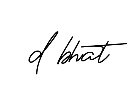 Handwritten Signature for D-bhat - Style 150 Online
