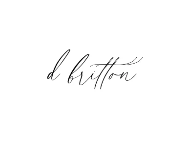 Handwritten Signature for D-britton - Style 134 Online