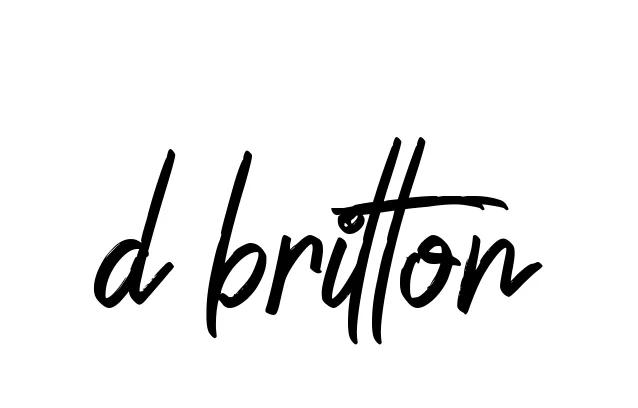 Handwritten Signature for D-britton - Style 149 Online