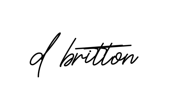 Handwritten Signature for D-britton - Style 150 Online