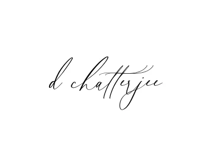 Handwritten Signature for D-chatterjee - Style 134 Online