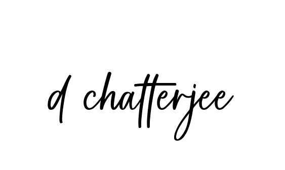 Handwritten Signature for D-chatterjee - Style 142 Online