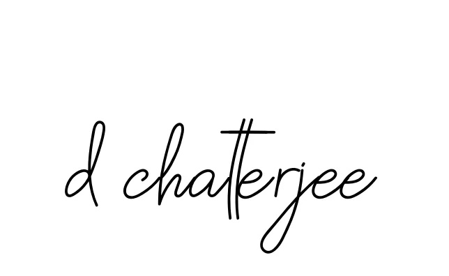 Handwritten Signature for D-chatterjee - Style 145 Online