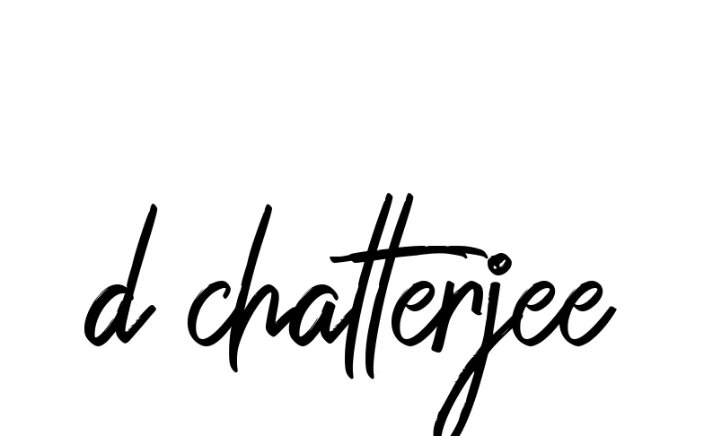 Handwritten Signature for D-chatterjee - Style 149 Online